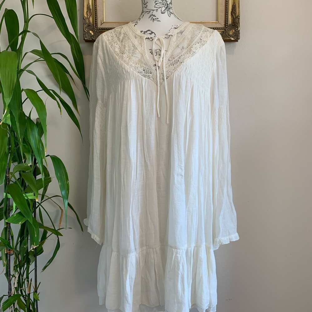 J Gee Embroidered Hippie Dress XL